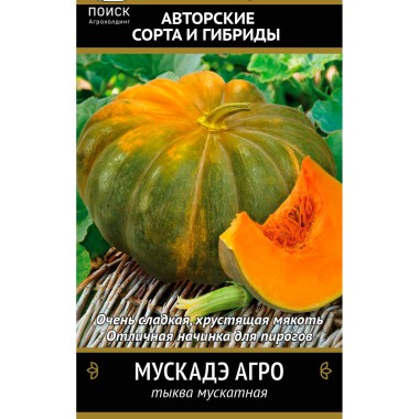 Семена Тыква мускатная Мускадэ Агро Поиск 10 шт — Городок мастеров