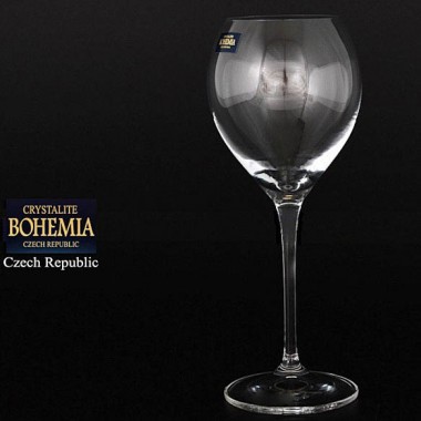 Набор бокалов для красного вина 390 мл Crystalite Bohemia &quot;Cecilia&quot; 6 шт 20652 — Городок мастеров