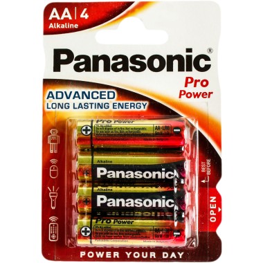 Батарейка LR6АА Panasonic Pro Power Xtreme BL-4 4шт — Городок мастеров