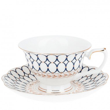 Чайная пара фарфоровая 220 мл &quot;Olympia&quot; Best Home Porcelain — Городок мастеров
