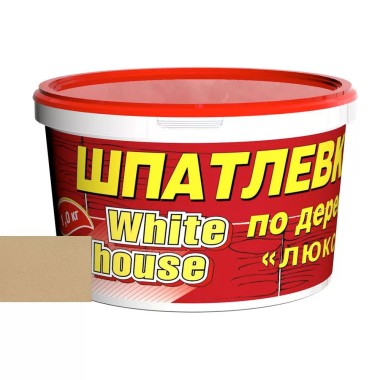 Шпатлевка по дереву White House лиственница 1 кг — Городок мастеров