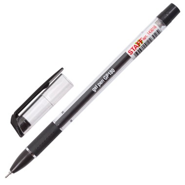 Ручка гелевая College GP-180 черная — Городок мастеров