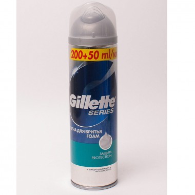 Пена для бритья Gillette Protection 250 мл — Городок мастеров