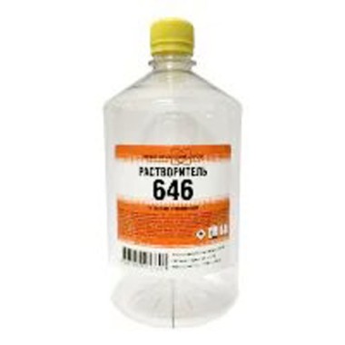 Растворитель 646 0,5л ТУ ПЭТ(25) — Городок мастеров