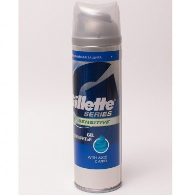 Гель для бритья Gillette Series для чувствительной кожи 200 мл — Городок мастеров