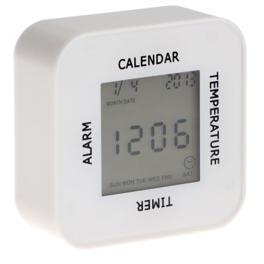 Будильник Irit IR-609 подсветка секундомер термометр календарь — Городок мастеров