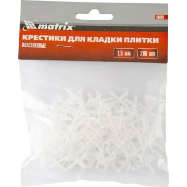 Крестики для плитки 1,5 мм 200шт — Городок мастеров