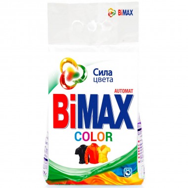 Стиральный порошок для цветных тканей BiMax &quot;Color&quot; Сила цвета 1,5 кг автомат — Городок мастеров