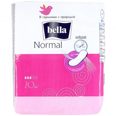 Прокладки гигиенические Bella Normal Softiplait Air 20 шт — Городок мастеров