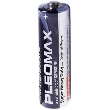Батарейка солевая LR6АА Samsung Pleomax 1 шт — Городок мастеров