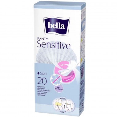Прокладки гигиенические ежедневные Bella Panty Sensitive 20 шт — Городок мастеров