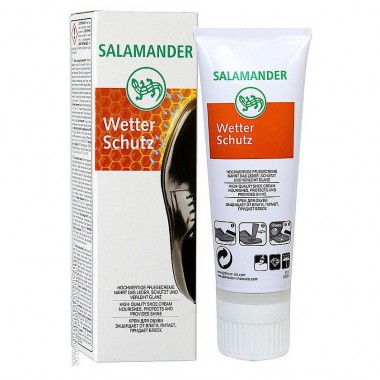 Крем для обуви Salamander бесцветный &quot;Wetter Schutz&quot; для гладкой кожи 75 мл — Городок мастеров