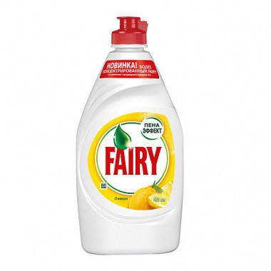 Средство для мытья посуды Fairy &quot;Сочный лимон. Пена эффект&quot; 450 мл — Городок мастеров