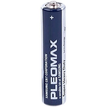 Батарейка солевая LR03ААА Samsung Pleomax 1,5V 1 шт — Городок мастеров