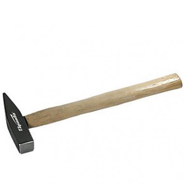 Молоток слесарный 300 г квадратный боек дерев ручка — Городок мастеров