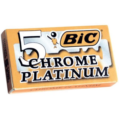 Лезвия для станка Bic Chrome Platinum 5 шт — Городок мастеров