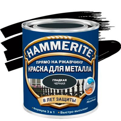 Краска Хаммерайт Черная Купить