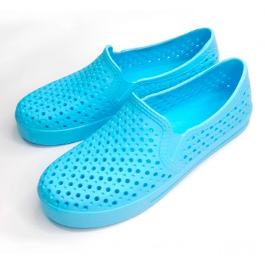 Туфли женские перфорированные Eva 39 размер Ritm, цвет голубой, L-412 — Городок мастеров