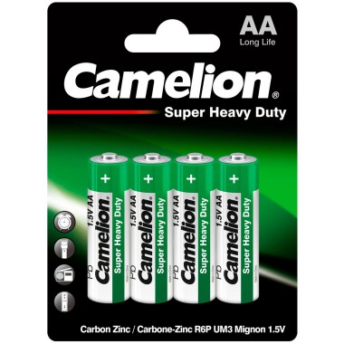 Батарейка R6АА Camelion BL-4 1.5V 4шт — Городок мастеров