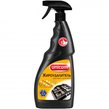 Чистящее средство Unicum жироудалитель Gold 750 мл 300353 — Городок мастеров