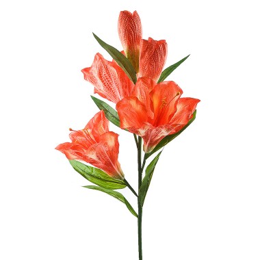Цветок искусственный 111см Гиппеаструм Gloria Garden — Городок мастеров