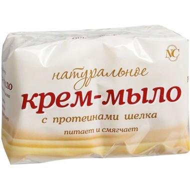 Мыло туалетное Невская Косметика 4х100гр Натуральное с протеинами шелка — Городок мастеров