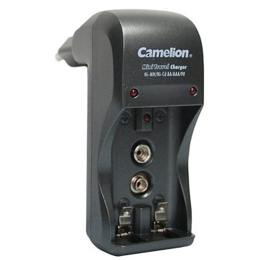 Зарядное устройство Camelion BC 1001A titanium для  2хAA  AAA или 1x9V  200мА — Городок мастеров