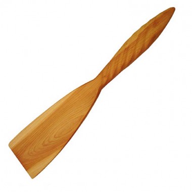 Лопатка кулинарная деревянная для тефлона из можжевельника Древесник малая кпр115 — Городок мастеров