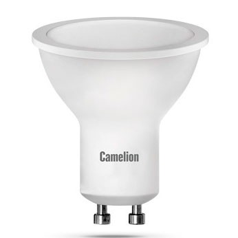 Лампа светодиодная 10W GU10 4500K Camelion 13683 — Городок мастеров