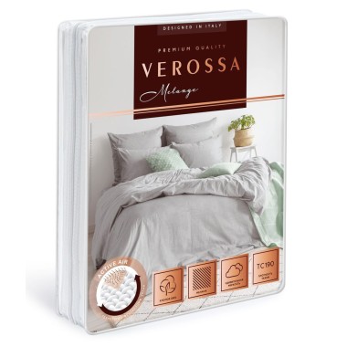 Комплект постельного белья 2-спальный, Verossa &quot;Melange silver&quot; наволочки 70х70 см, 23 2027 775851 — Городок мастеров