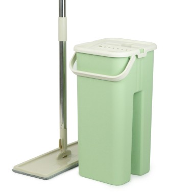 яяяКомплект швабра с ведром Verde Magic Compact оливковый — Городок мастеров
