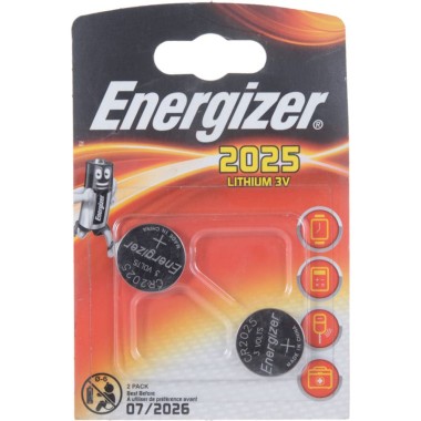 яБатарейка CR2025 Energizer 2шт — Городок мастеров