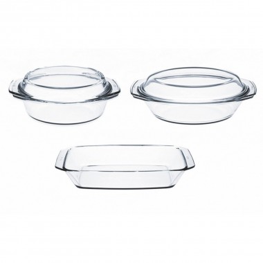 Набор посуды стеклянной 3 предмета Simax 302 — Городок мастеров