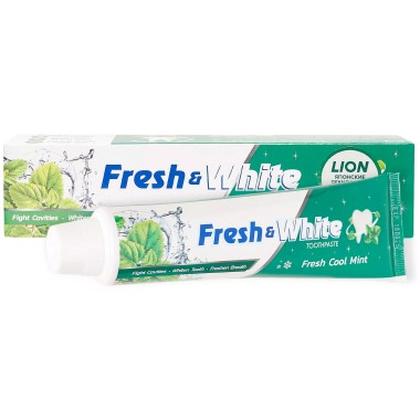 З/П Fresh&amp;White 160г защита от кариеса мятная свежесть — Городок мастеров