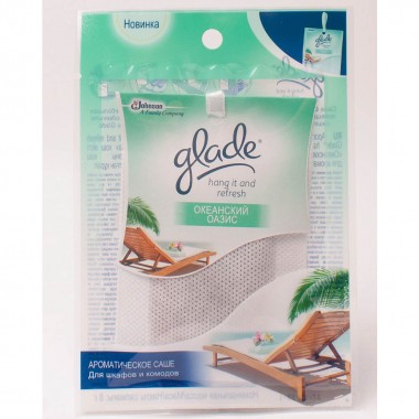 Освежитель воздуха саше Glade &quot;Океанский оазис&quot; 8 г — Городок мастеров
