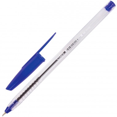 Ручка шариковая масляная Staff синяя 1 шт — Городок мастеров