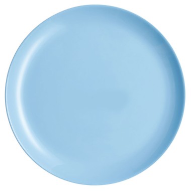 Тарелка десертная стеклянная 19 см &quot;Diwali Light Blue&quot; Luminarc , круглая P2612 — Городок мастеров