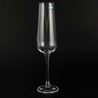 Набор бокалов для шампанского 220 мл Crystalite Bohemia &quot;Amundsen&quot;  6 шт — Городок мастеров
