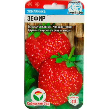 Семена ягода Земляника Зефир 10шт — Городок мастеров