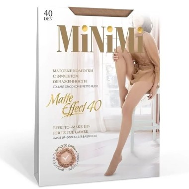 Колготки Миними Matte Effect 40 3М карамель — Городок мастеров