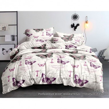 Комплект постельного белья 1,5-спальный Мако Сатин RdTex 70х70 HL32776 — Городок мастеров