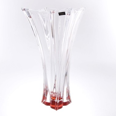 Ваза для цветов Crystalite Bohemia &quot;Florale&quot; 36 см 19136 — Городок мастеров
