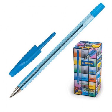 Ручка шариковая синяя — Городок мастеров