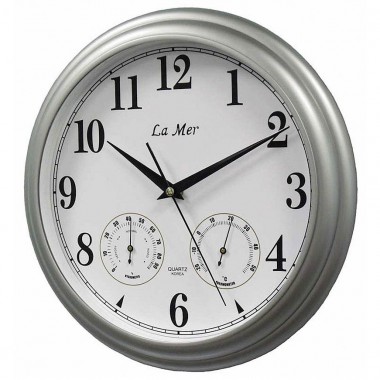 Настенные часы La Mer GD115 Silver — Городок мастеров
