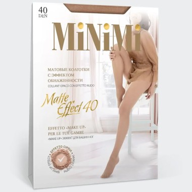 Колготки Миними Matte Effect 40 3М цвет загара — Городок мастеров