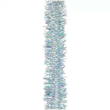 Мишура новогодняя Морозко &quot;Вьюга&quot; цвет радужный d=7,5 см, длина 2,7 м — Городок мастеров