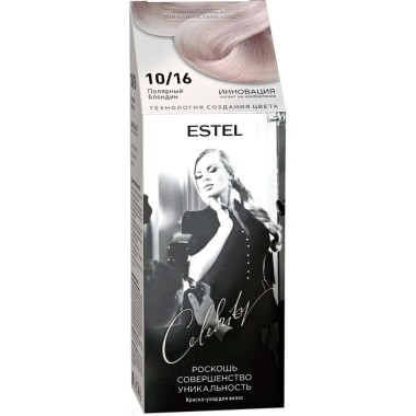 Краска-уход для волос Estel Celebrity №10/16 полярный блондин — Городок мастеров