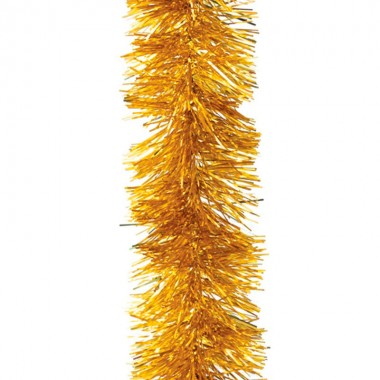 Мишура новогодняя Морозко d=5 см, длина 2 м цвет золото — Городок мастеров