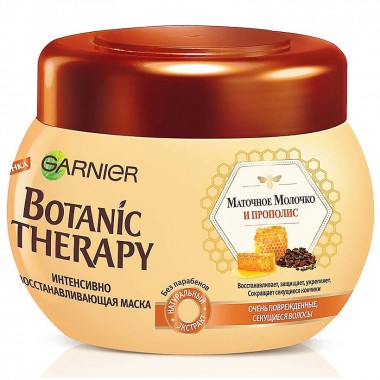 Маска для волос Garnier Botanic Therapy 300мл Маточное молочко и прополис — Городок мастеров
