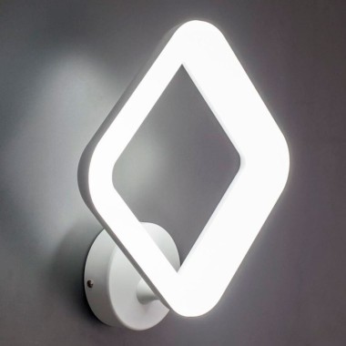 Бра DK6325A/1 WT белый 26W LED 3000-6500K HN23 — Городок мастеров